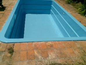 Reforma piscina de fibra