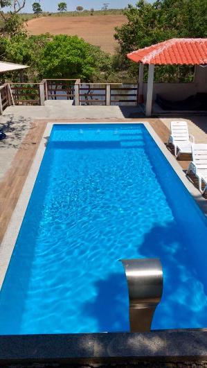 Piscina de fibra grande