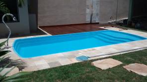 Piscina de fibra Praia